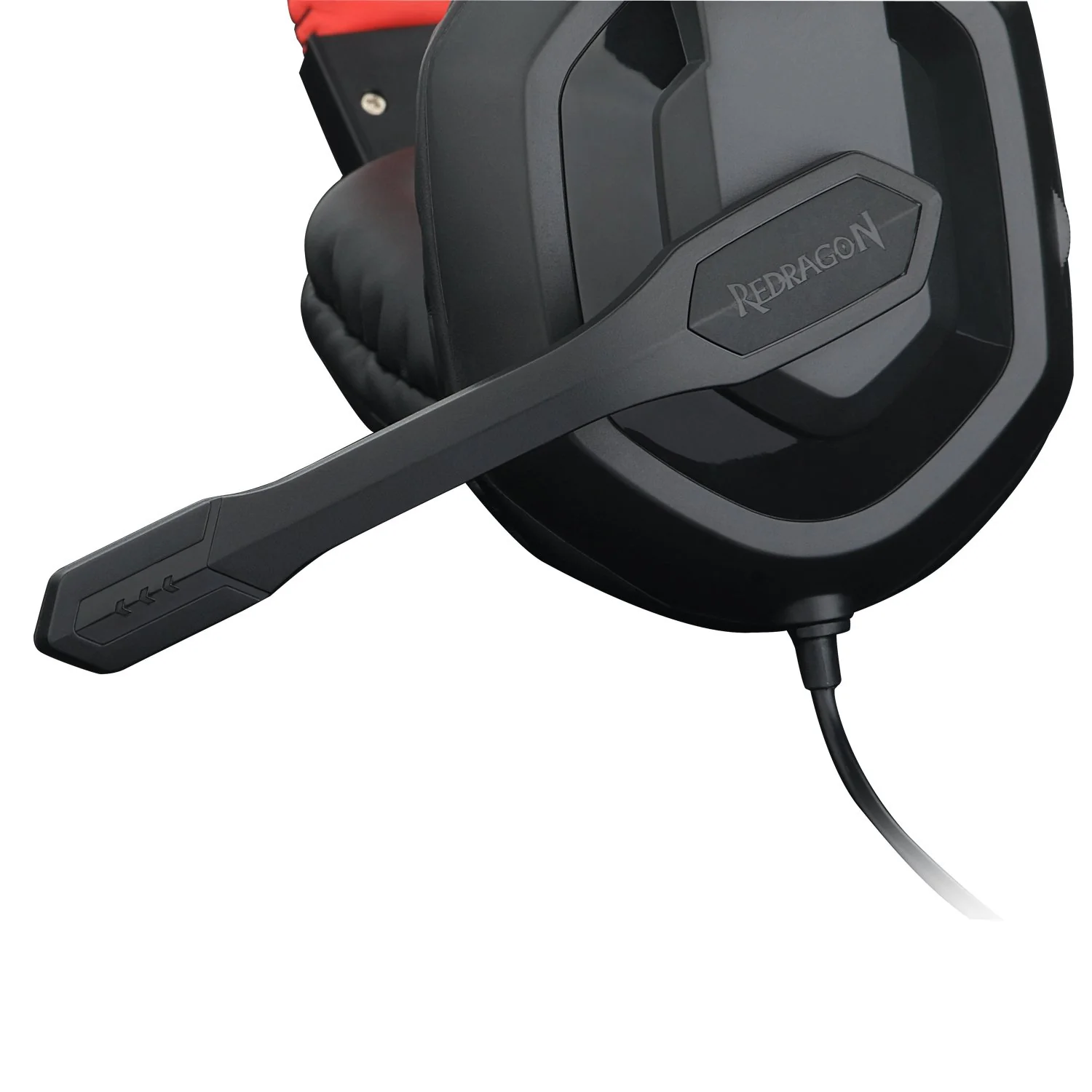 REDRAGON Over-Ear ARES Aux Gaming Headset - Black - Image 2