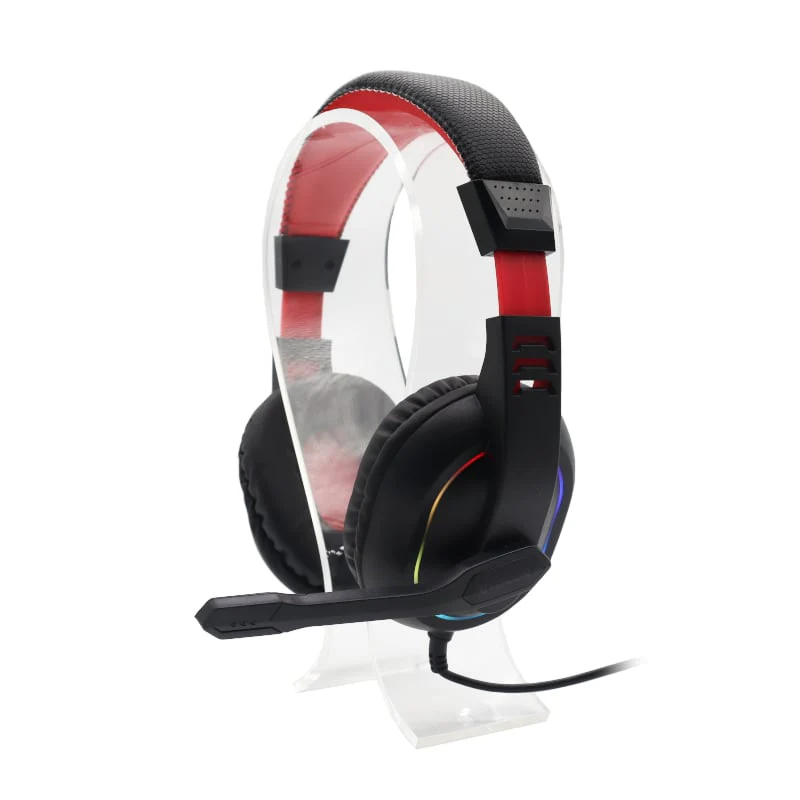 Redragon Over-Ear ARES Aux RGB Gaming Headset - Black - Image 3