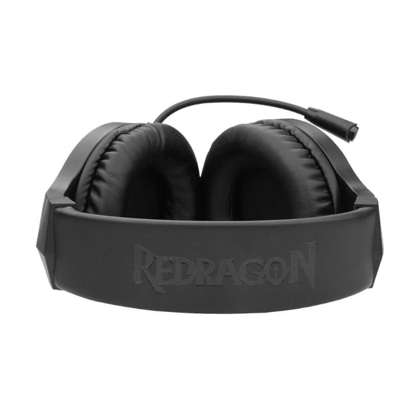 REDRAGON Over-Ear HYLAS Aux (Mic and Headset)|USB (Power Only)
RGB Gaming Headset - Black - Image 4
