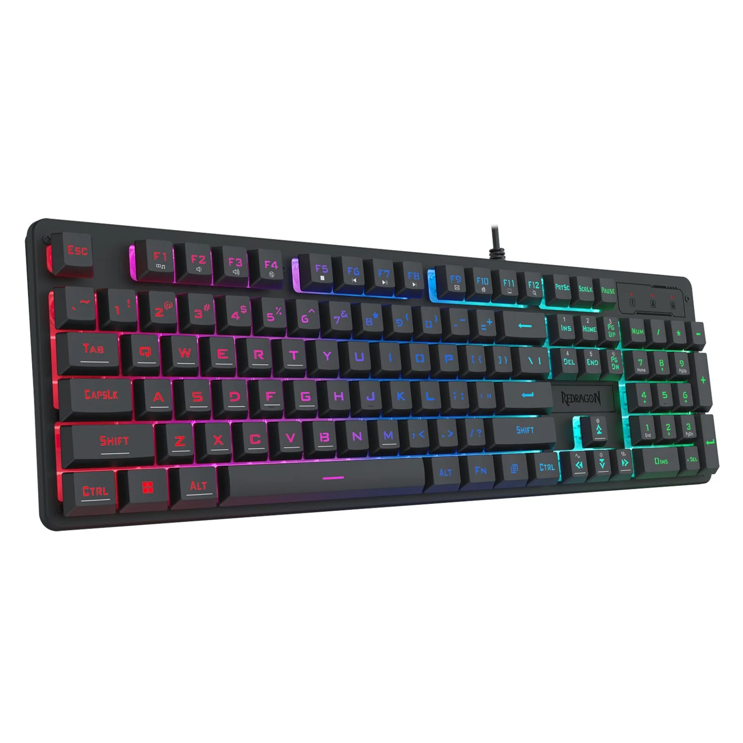 Redragon S107 RGB Gaming Essentials Wired Gaming Keyboard and Mouse Bundle - Image 4
