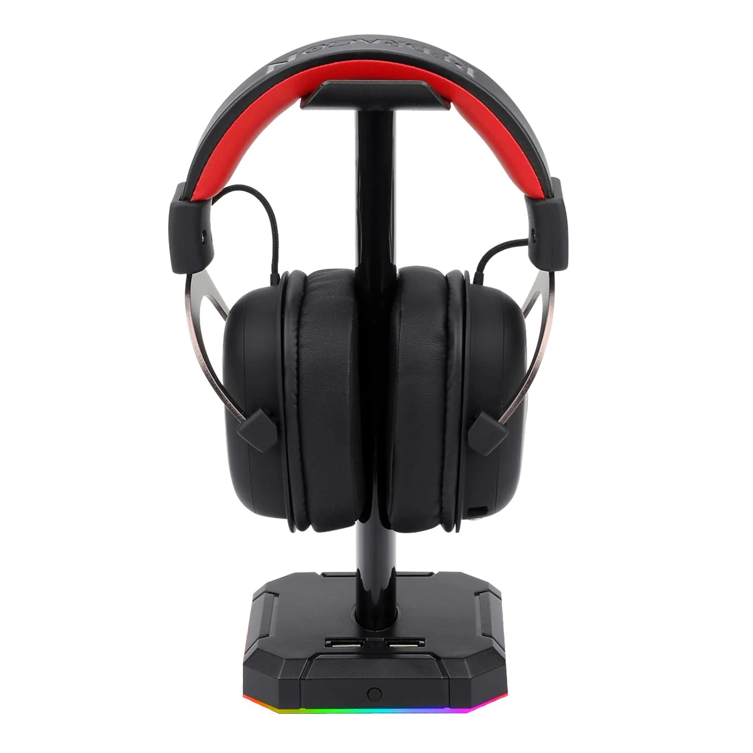Redragon HA300 Scepter Pro RGB Headset Stand with USB Hub (4 x USB 2.0, RGB Lighting) - Image 2