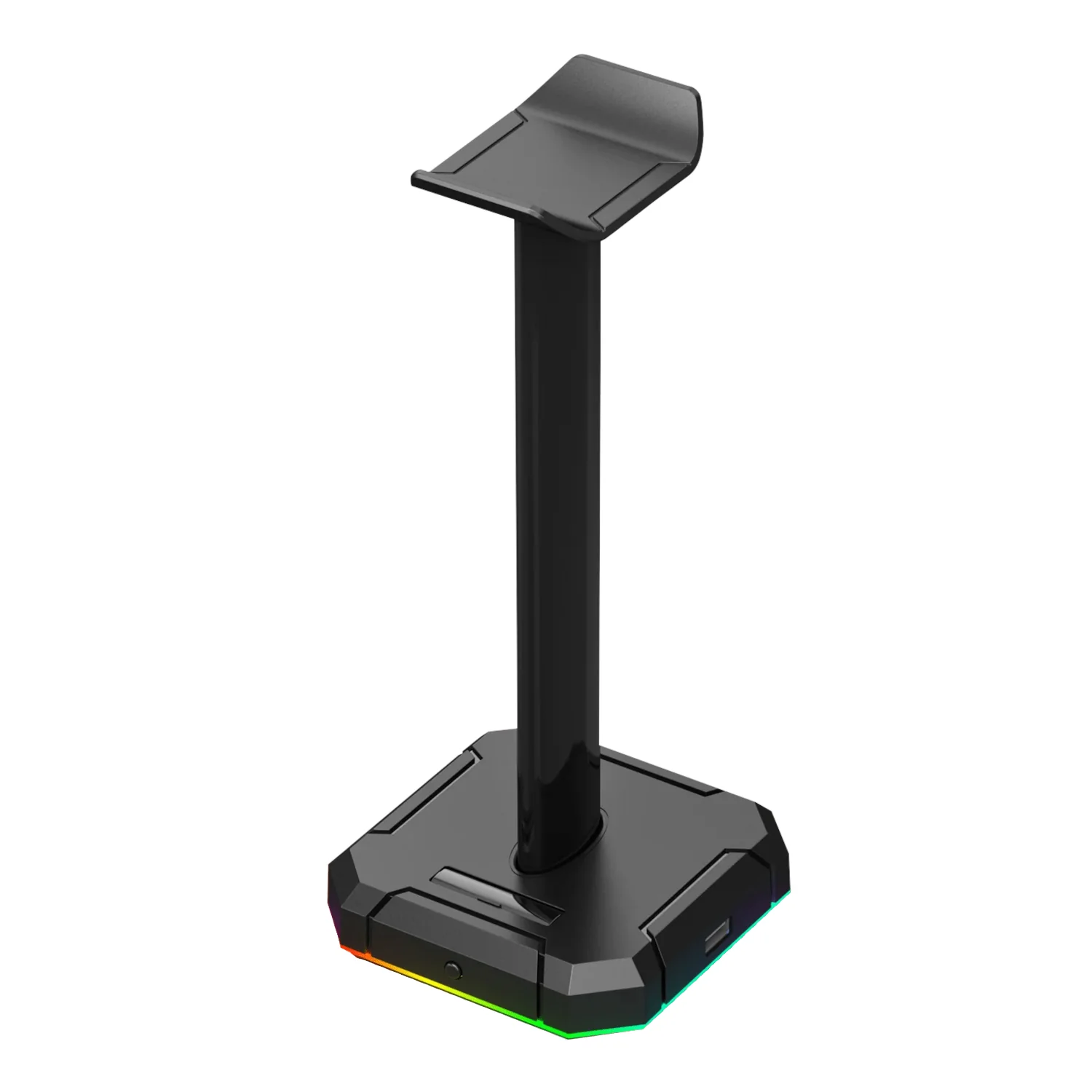 Redragon HA300 Scepter Pro RGB Headset Stand with USB Hub (4 x USB 2.0, RGB Lighting) - Image 5