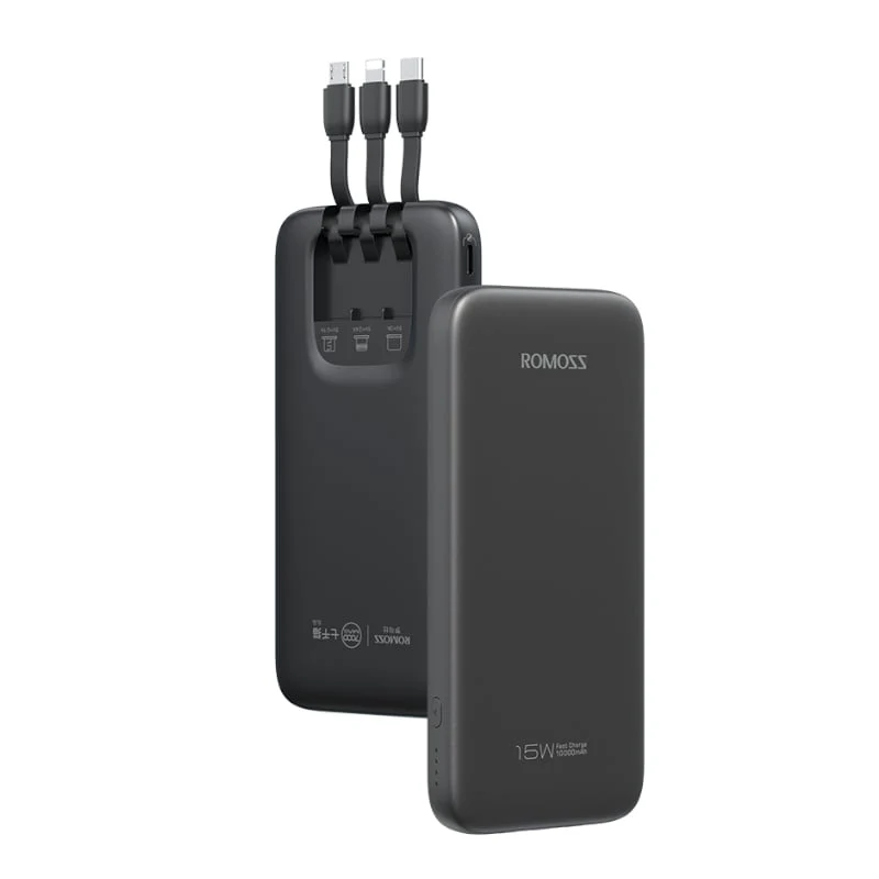 Romoss Power Bank 10000mAh 15W BK - Image 2