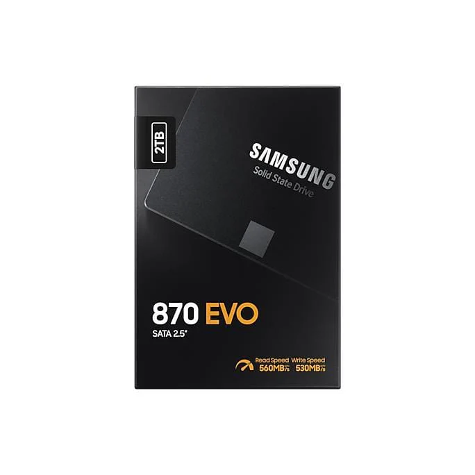 Samsung 870 EVO 2TB 2.5-inch SATA III Internal SSD, 560 MB/s Read - Image 2