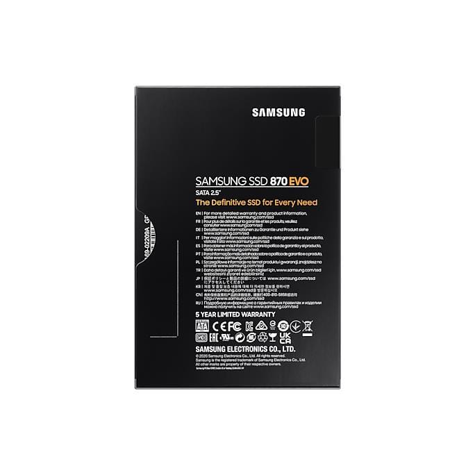 Samsung 870 EVO 2TB 2.5-inch SATA III Internal SSD, 560 MB/s Read - Image 3