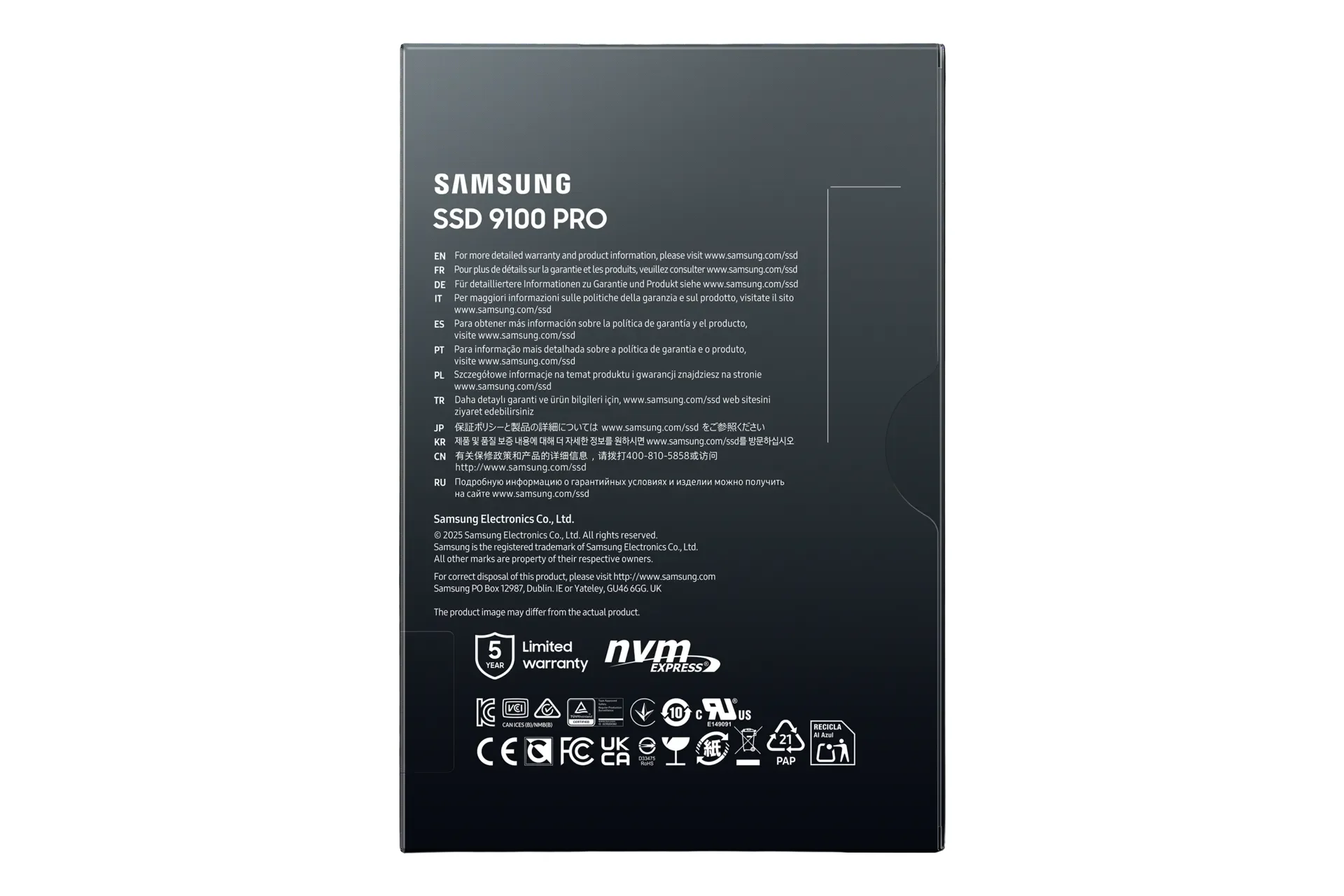 Samsung 9100 PRO 2TB PCIe 5.0 NVMe M.2 SSD, Up to 14,700 MB/s Read - Image 3