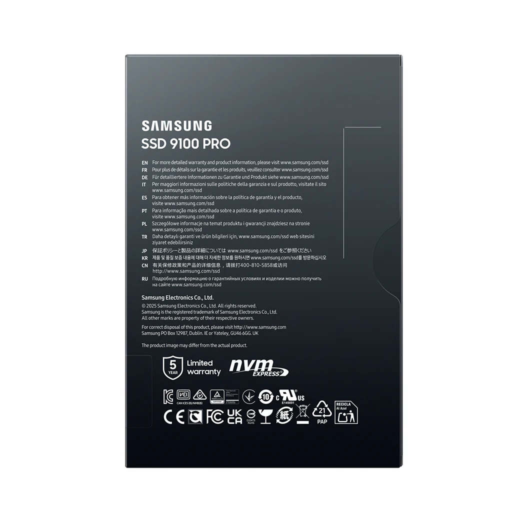 Samsung 9100 PRO 4TB PCIe 5.0 NVMe M.2 SSD, Up to 14,800 MB/s Read - Image 3