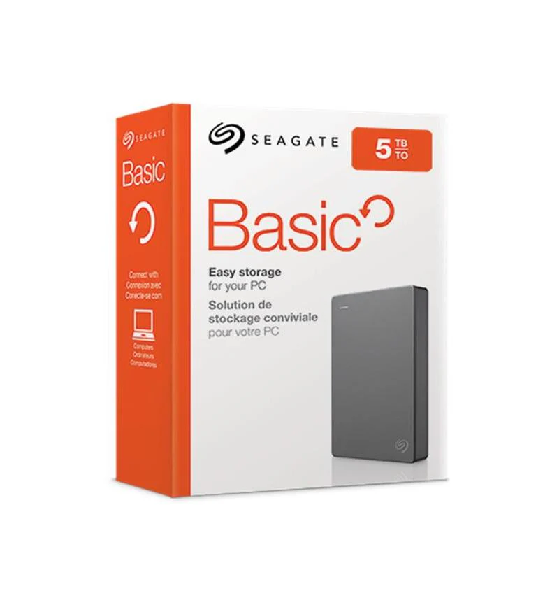 Seagate Basic Portable Drive - 2.5'' 5TB. USB 3.0 - Image 3