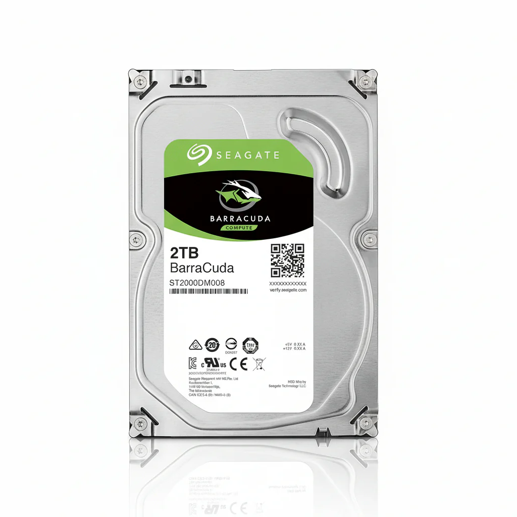 Seagate Barracuda 2TB 3.5" SATA Internal Hard Drive - Image 3