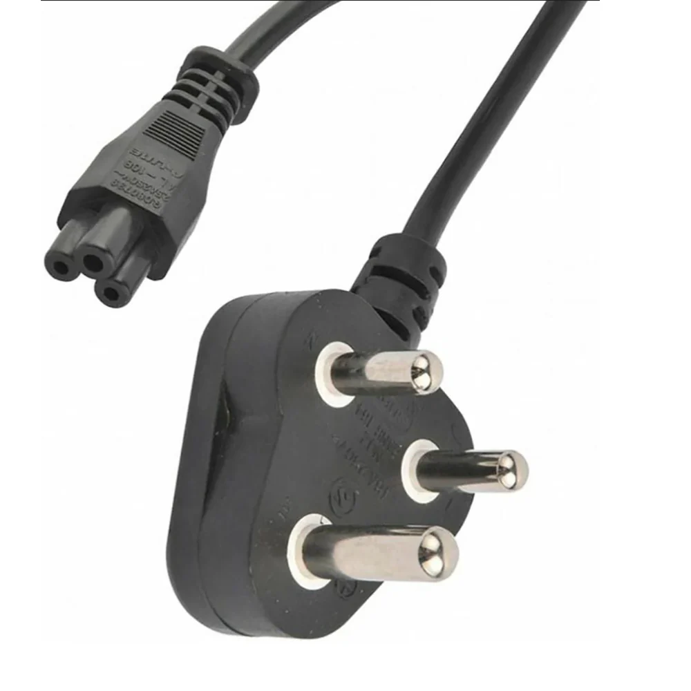 MicroWorld STD Clover Power Cable (1) – 1.5M, Black - Image 2