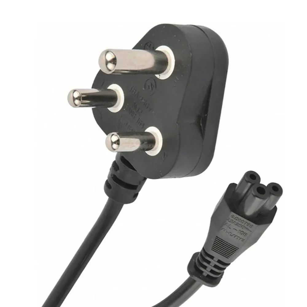MicroWorld STD Clover Power Cable (1) – 1.5M, Black - Image 4