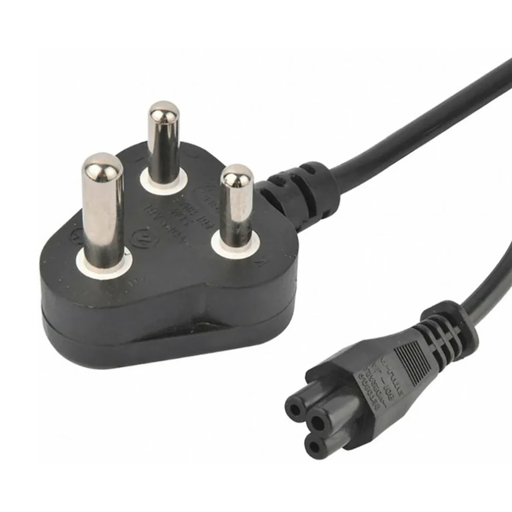 MicroWorld STD Clover Power Cable (1) – 1.5M, Black - Image 5