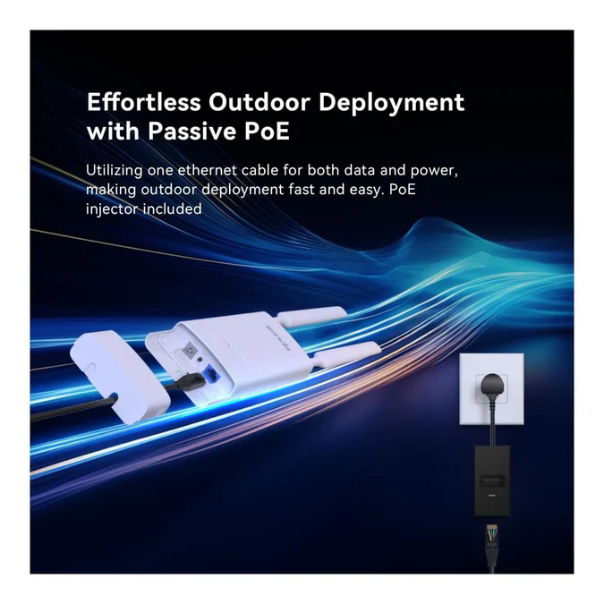Tenda OAP1200 AC1200 Dual-Band IP65 Outdoor Wi-Fi Access Point - Image 6