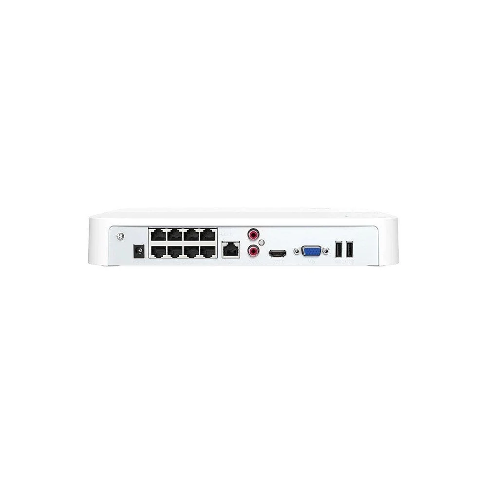 Tenda K8P-4CR 8-Channel PoE HD NVR Video Security Kit with 4x 4MP Conch Cameras - Image 3