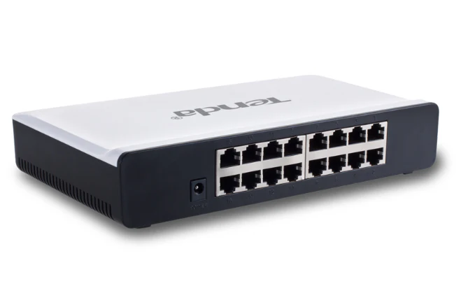 Tenda S16 16-Port 10/100Mbps Fast Ethernet Desktop Switch, Plastic Housing - Image 3