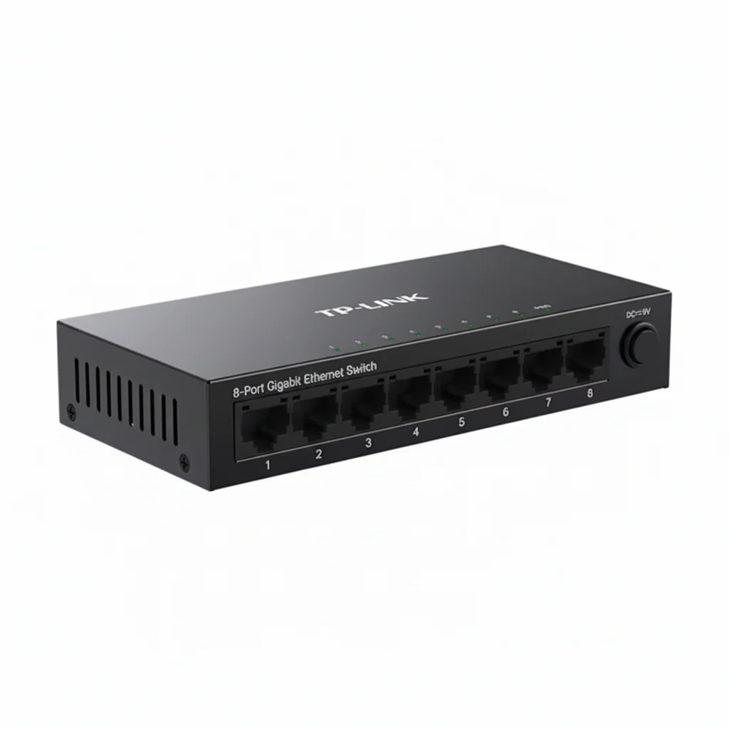 Tenda TEG1008M 8-Port Gigabit Metal Ethernet Switch, Desktop/Wall Mount - Image 2