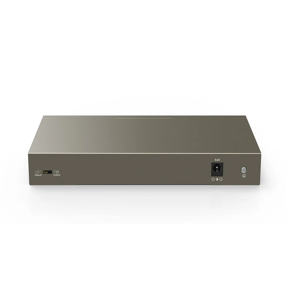Tenda TEF1109P-8-63W Unmanaged 9-Port 10/100 PoE+ Desktop Switch - 8-Port PoE (58W) - Image 2