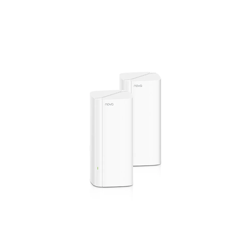Tenda Nova EX12 AX3000 Whole Home Mesh Wi-Fi 6 System (2-Pack), Tri-Core, 160MHz