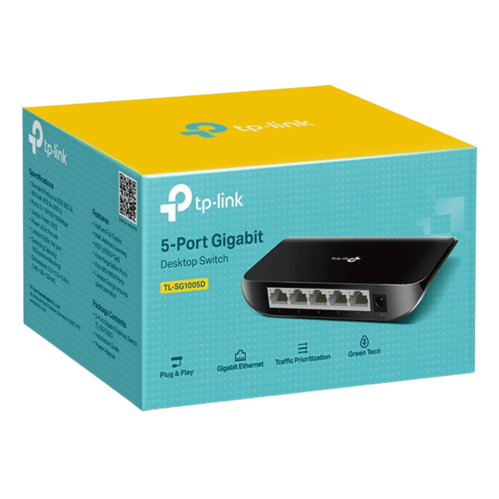 TP-Link 5-Port Gigabit Desktop Switch - Image 4