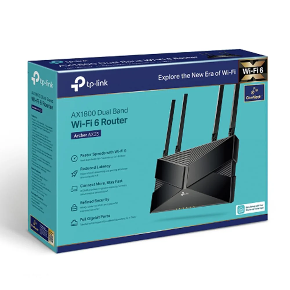 TP-Link Archer AX23 AX1800 Dual-Band Wi-Fi 6 Router - Image 4