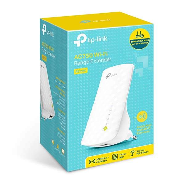 TP-Link RE200 AC750 Wi-Fi Range Extender - Image 3