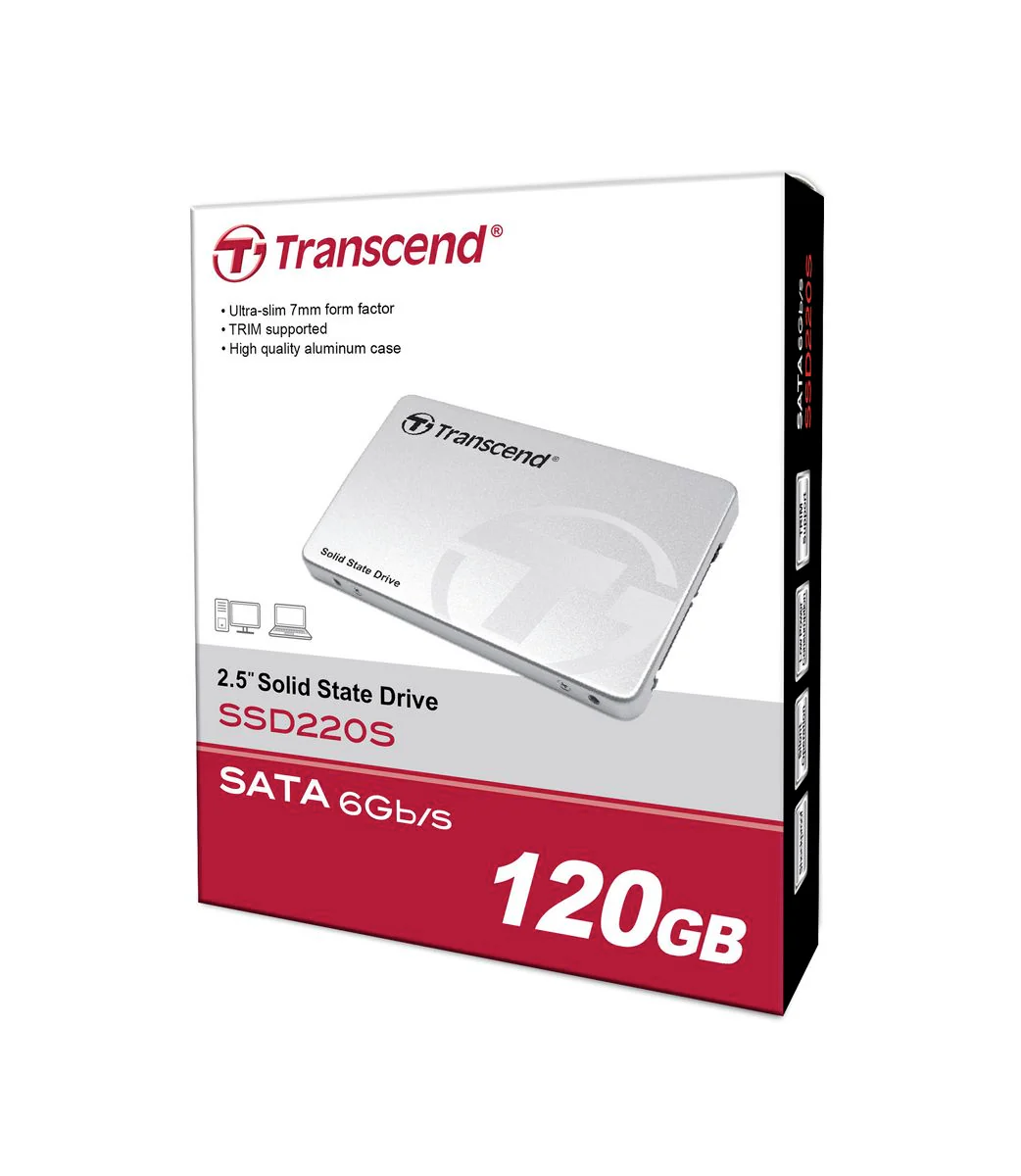 TRANSCEND 120GB 2.5'' SATA III 3D NAND with SLC cache - 500MB/s Read 300MB/s Write - 40 TBW - Image 3