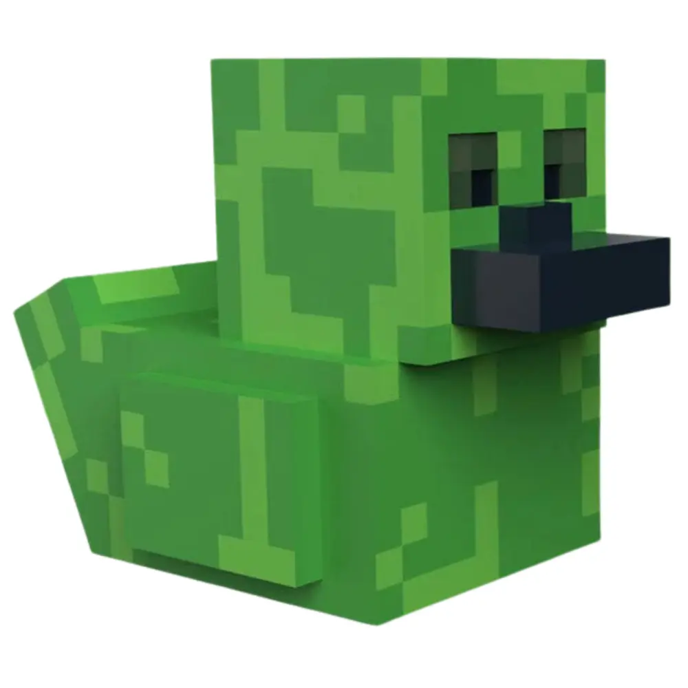 TUBBZ Boxed Minecraft Creeper Vinyl Duck Collectible Figure – Official Licensed PVC Display Toy - Image 3