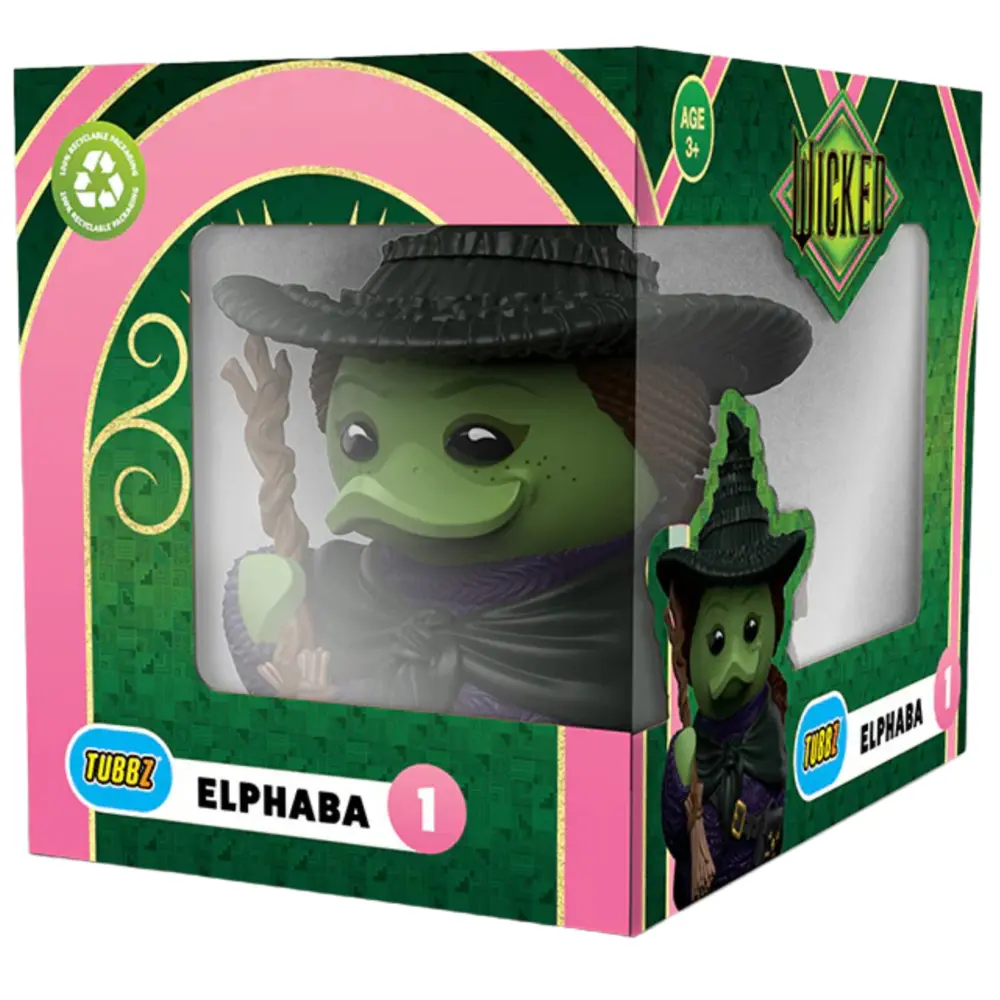 TUBBZ Boxed Wicked Elphaba Vinyl Duck Collectible Figure – Official Licensed PVC Display Toy - Image 6
