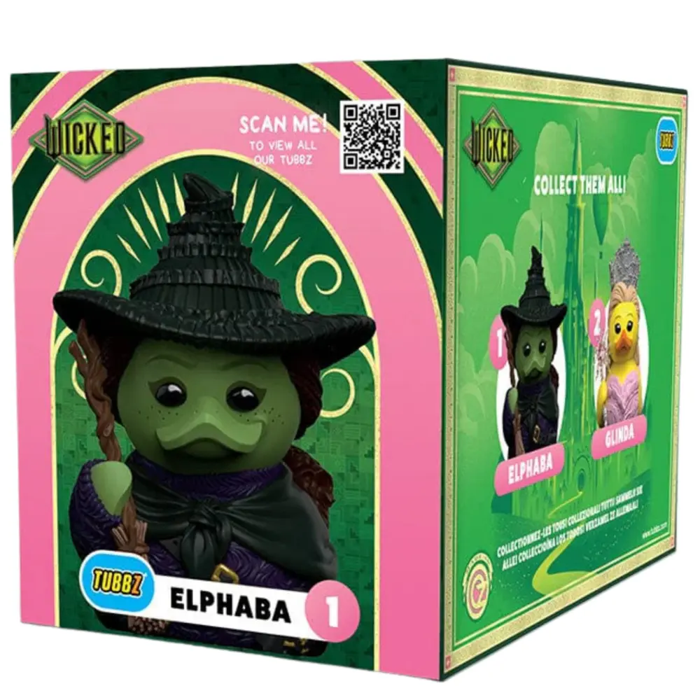TUBBZ Boxed Wicked Elphaba Vinyl Duck Collectible Figure – Official Licensed PVC Display Toy - Image 7