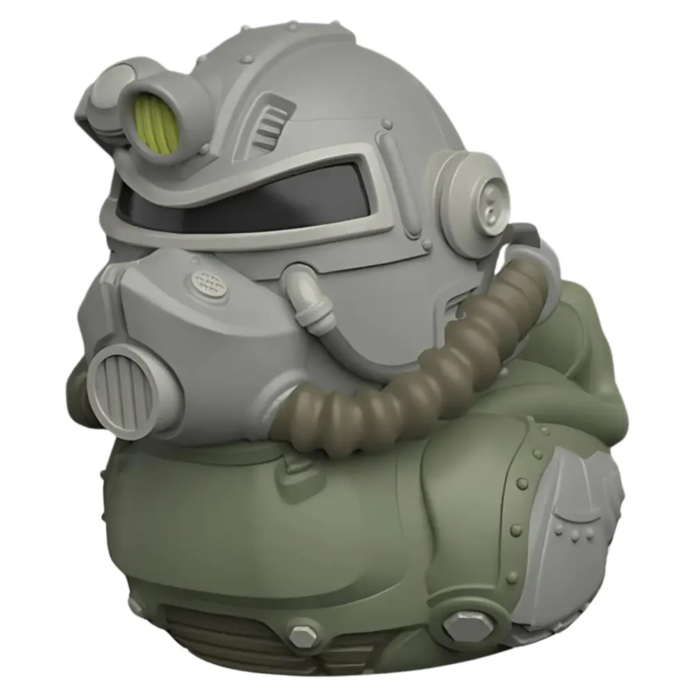 TUBBZ Mini Fallout T-51 Armor Vinyl Duck Collectible Figure – Official Licensed Toy - Image 3
