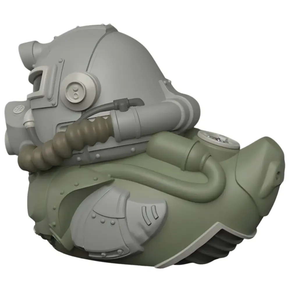 TUBBZ Mini Fallout T-51 Armor Vinyl Duck Collectible Figure – Official Licensed Toy - Image 5