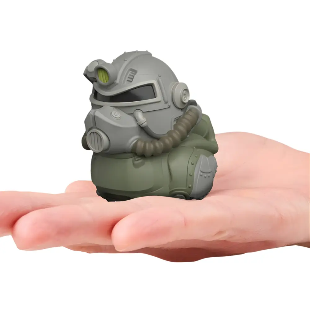 TUBBZ Mini Fallout T-51 Armor Vinyl Duck Collectible Figure – Official Licensed Toy - Image 6