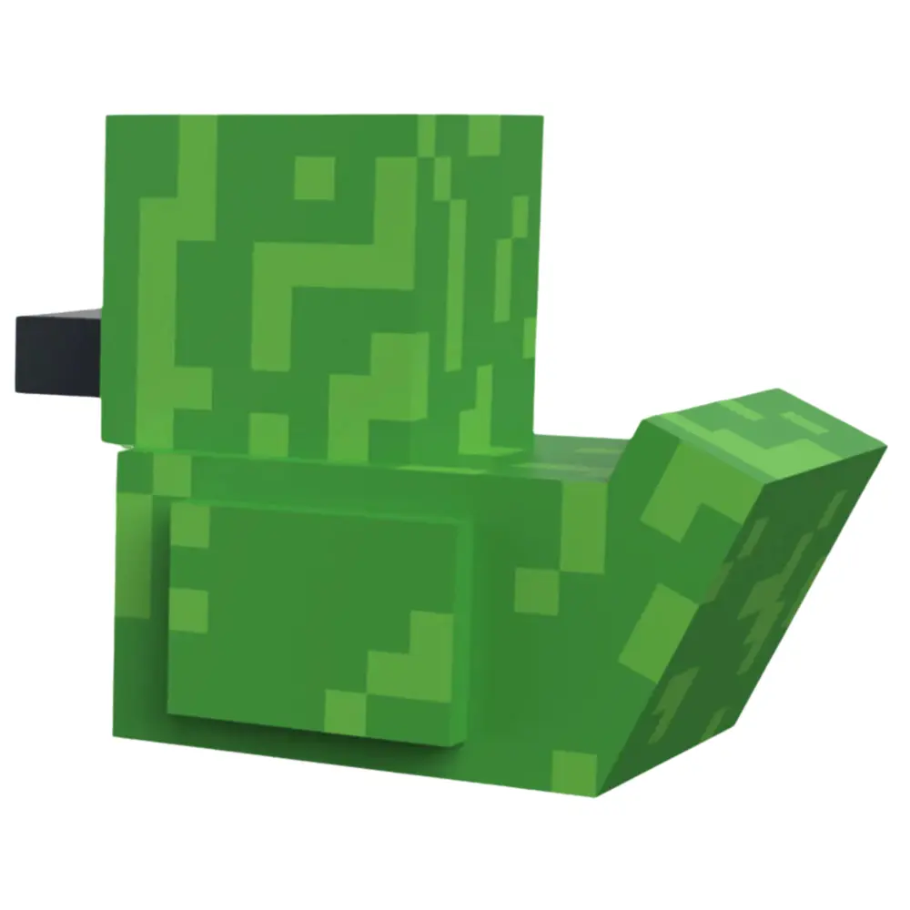 TUBBZ Mini Minecraft Creeper Vinyl Duck Collectible Figure – Official Licensed Toy - Image 5