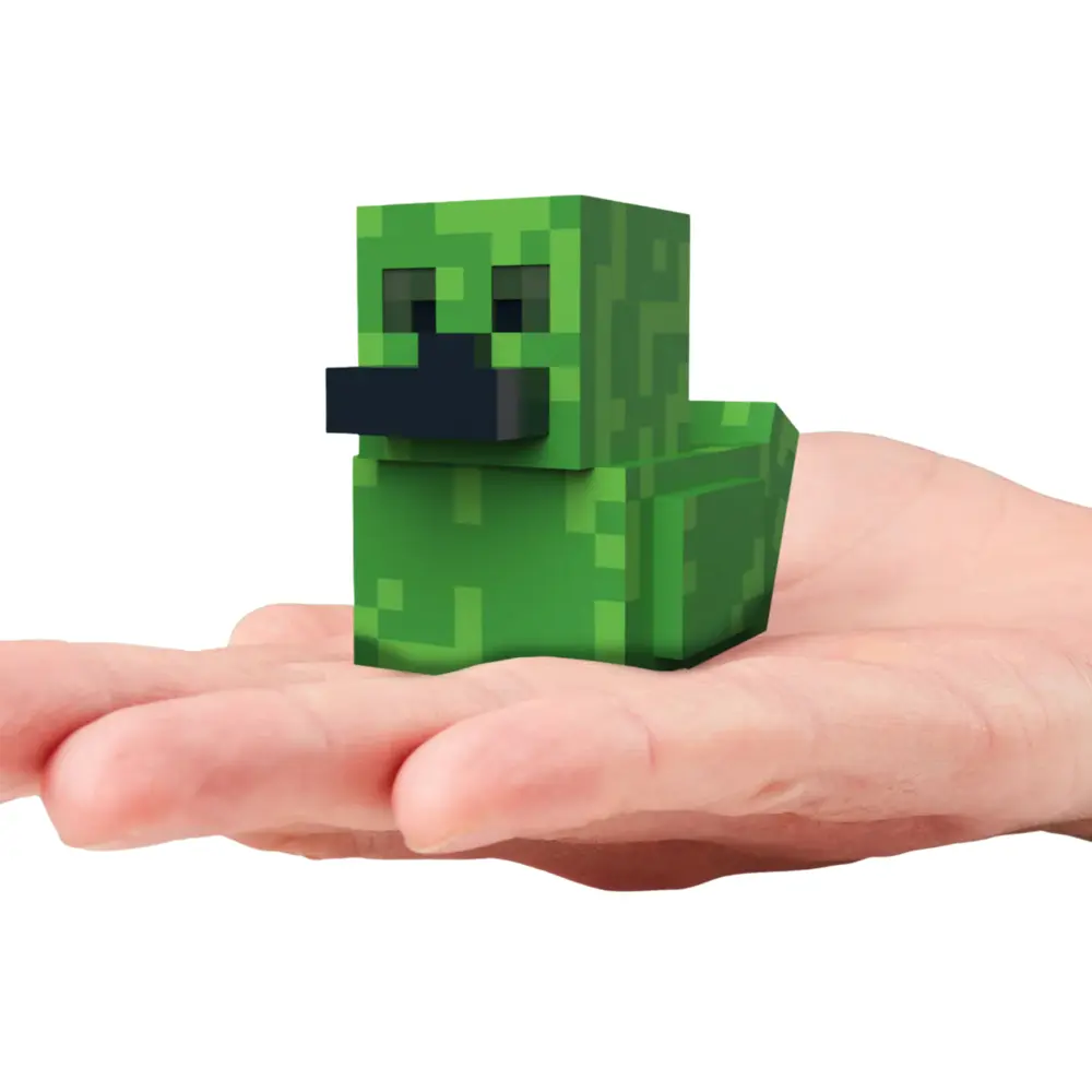TUBBZ Mini Minecraft Creeper Vinyl Duck Collectible Figure – Official Licensed Toy - Image 6