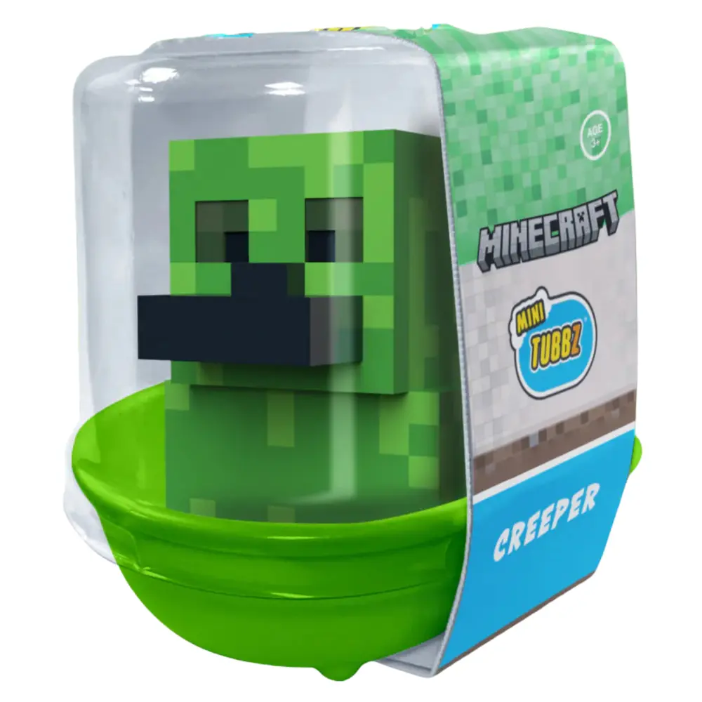 TUBBZ Mini Minecraft Creeper Vinyl Duck Collectible Figure – Official Licensed Toy - Image 8