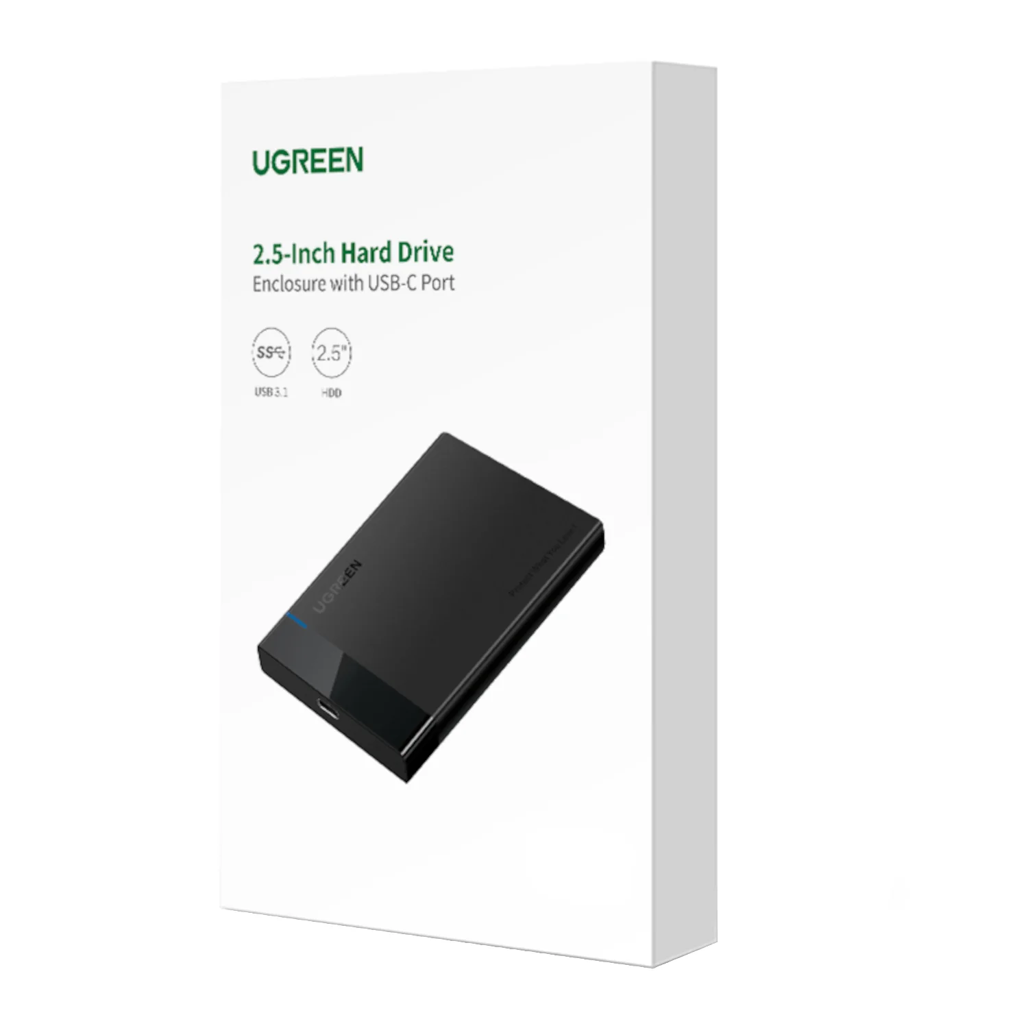 UGREEN 2.5'' SATA Hard Drive USB 3.0 Enclosure, UASP, 6Gbps - Image 4