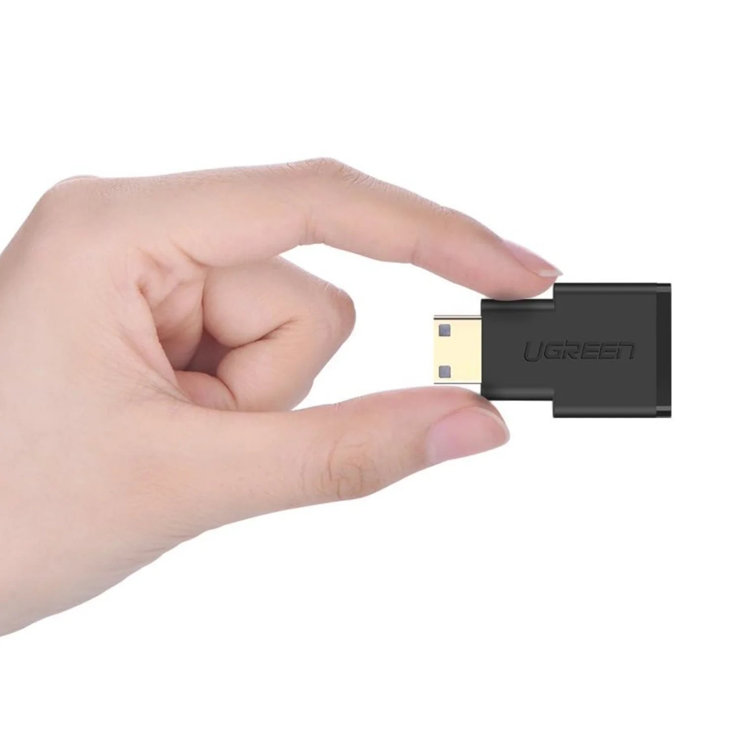 UGreen 20101-20101 Mini HDMI to HDMI Adapter - Black - Image 3