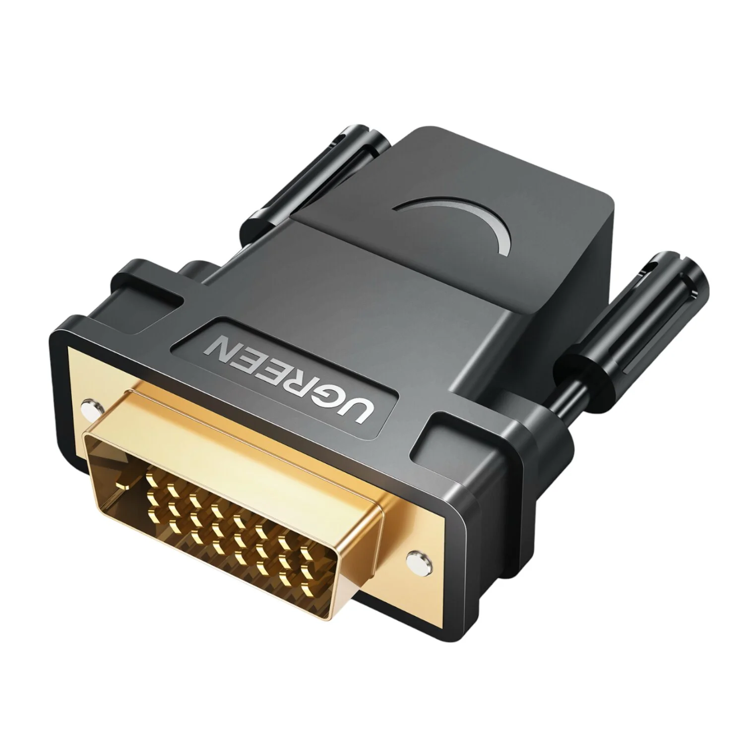 UGREEN 20124-20124 DVI (24+1) Male to HDMI Female Adapter - Black - Image 5