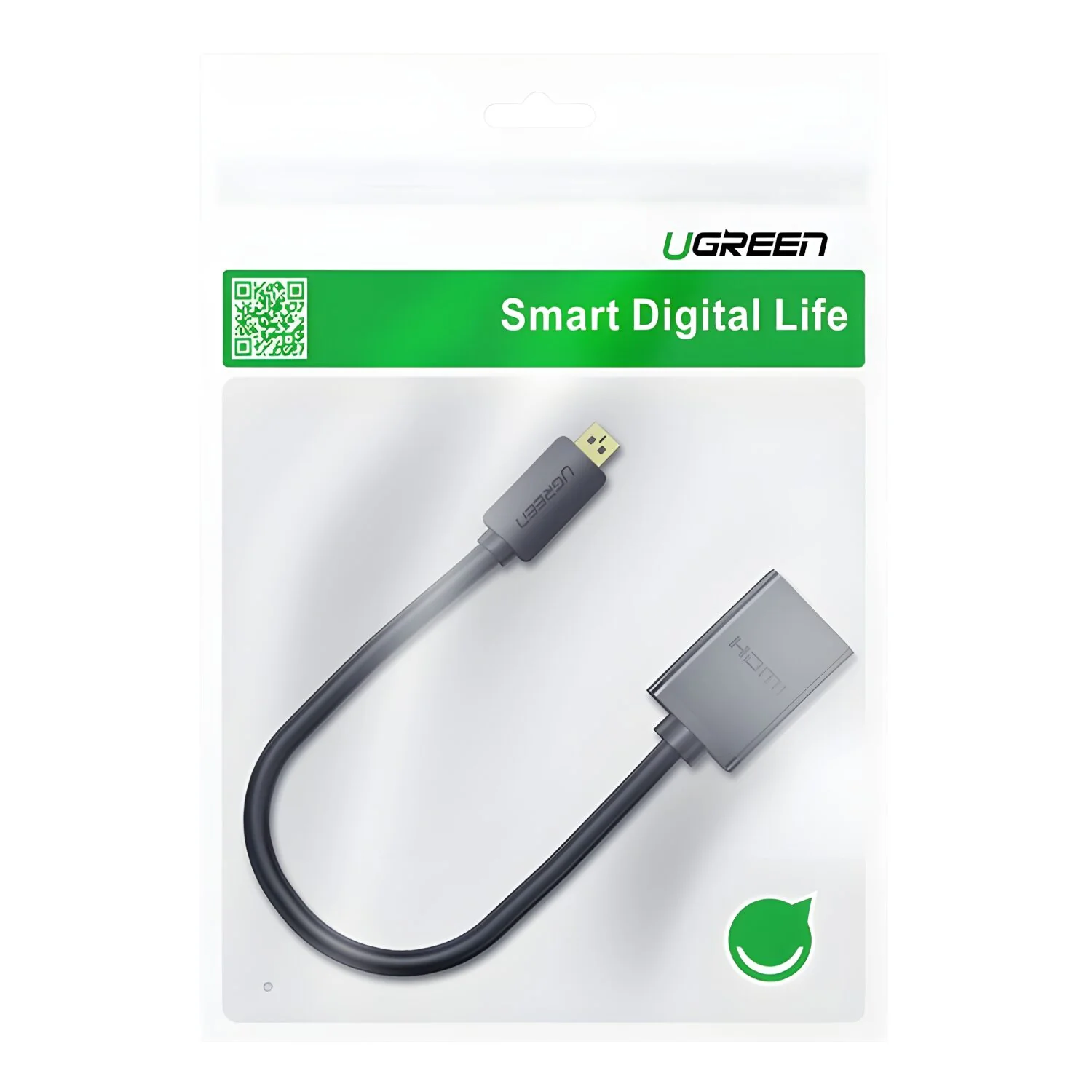 UGREEN 20134-20134 Micro HDMI Male to HDMI Female Adapter - Black - Image 4