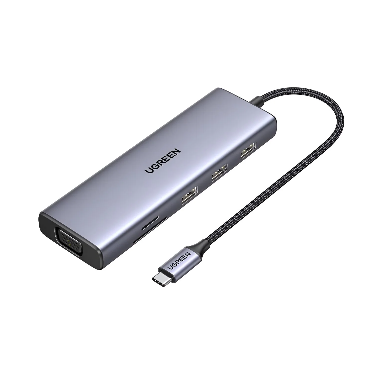 UGREEN 9-in-1 Type-C Hub | HDMI | VGA | LAN | SD/TF | 100W PD | USB3.0 - Image 5