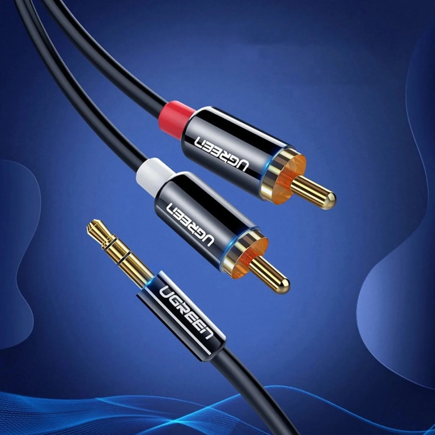 UGreen AV116 3.5mm to RCA Cable 2M - Image 4