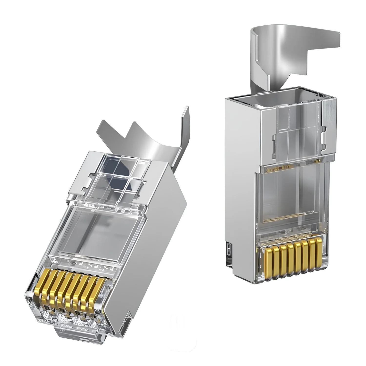 UGreen Cat7 FTP RJ45 Modular Plugs (10 Pieces) - Image 3