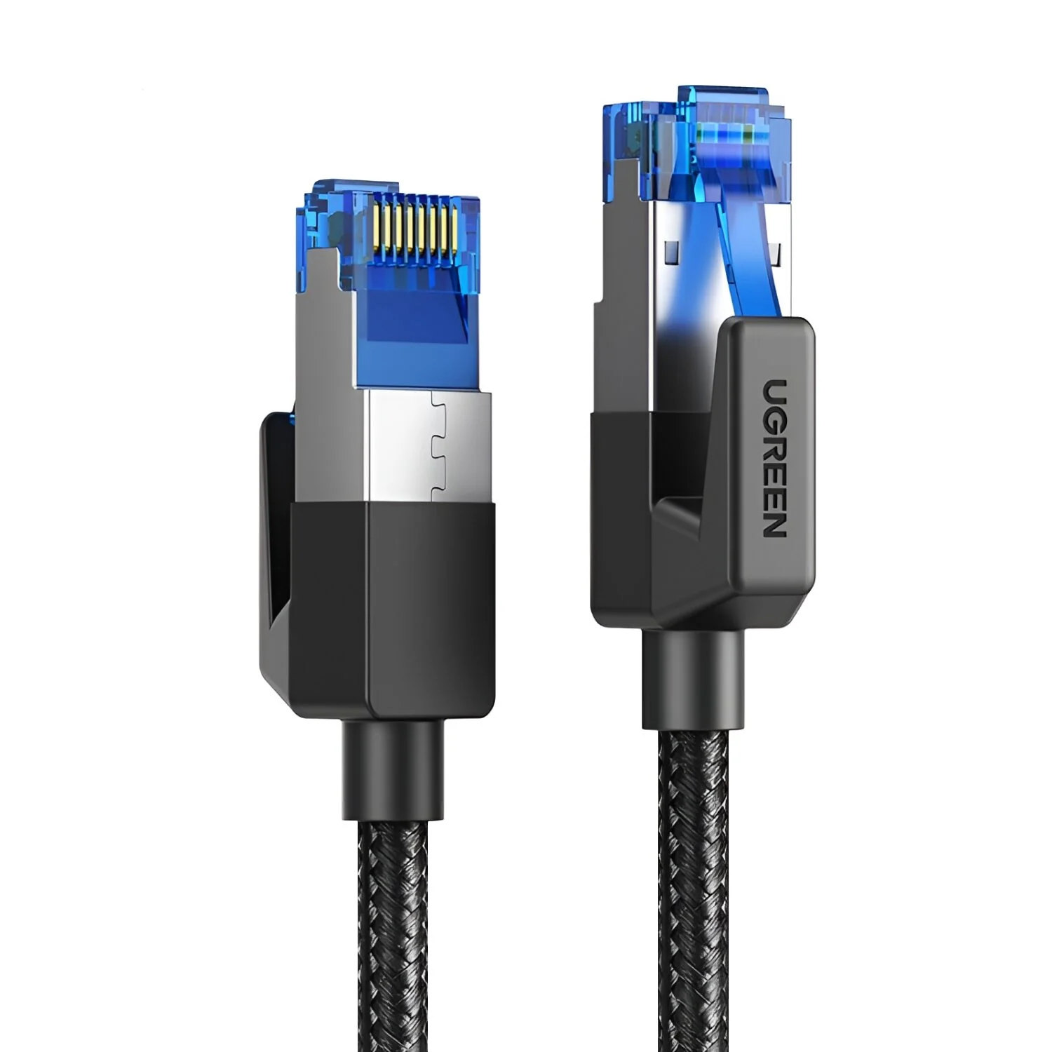 UGREEN Cat8 Nylon Braided Ethernet Cable - 40Gbps with Modular Plugs - 3m - Image 5