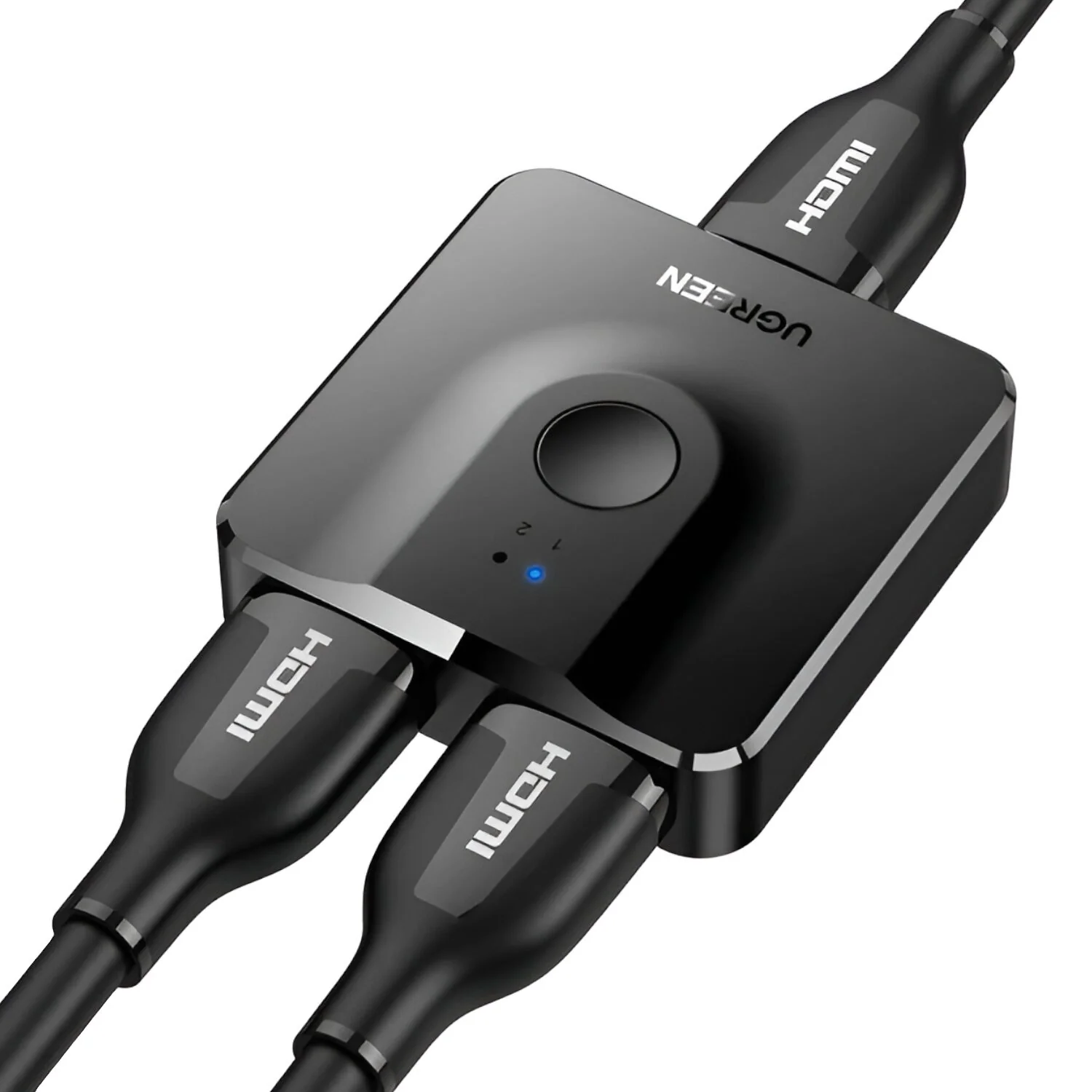 UGREEN CM217-50966 2-in-1 Bi-Directional 4K HDMI Switcher - Black - Image 2