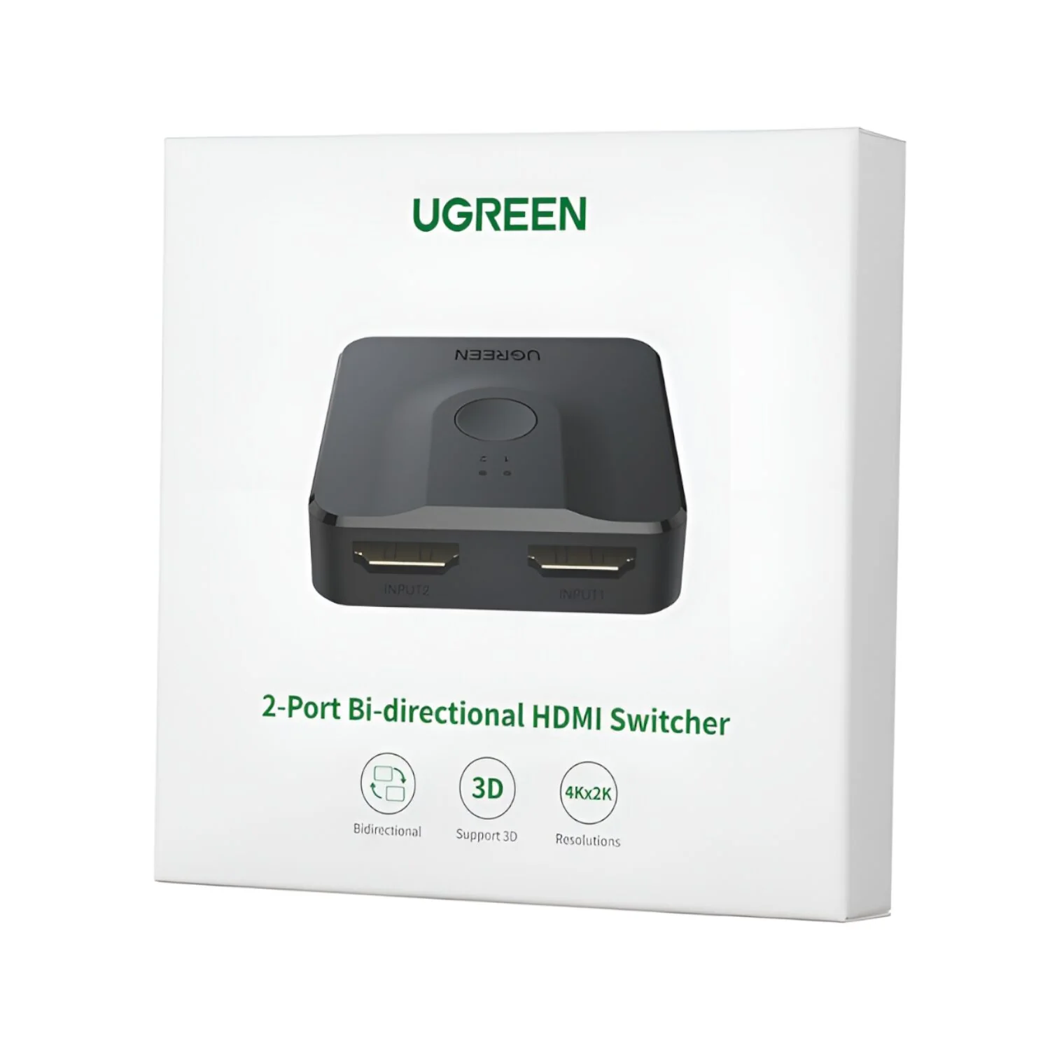 UGREEN CM217-50966 2-in-1 Bi-Directional 4K HDMI Switcher - Black - Image 4