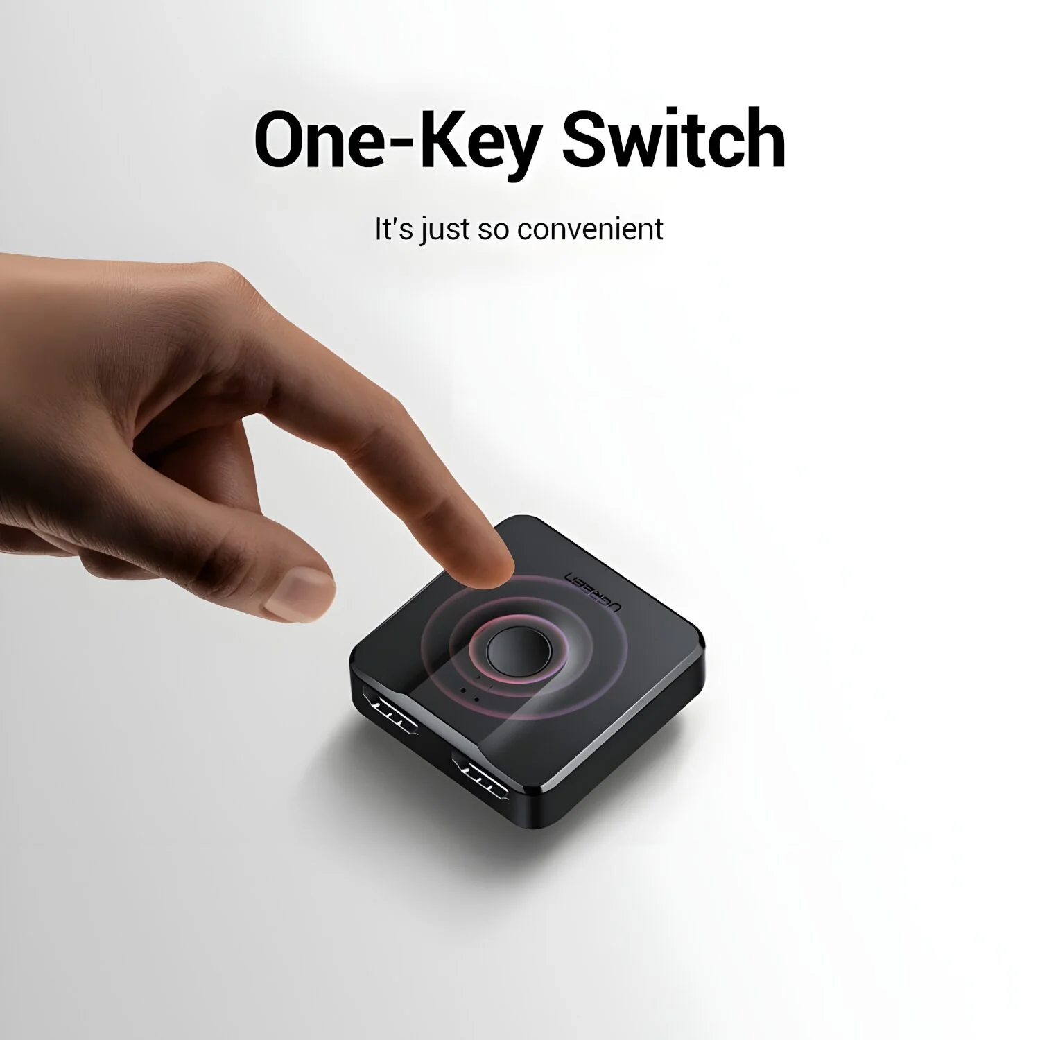 UGREEN CM217-50966 2-in-1 Bi-Directional 4K HDMI Switcher - Black - Image 5