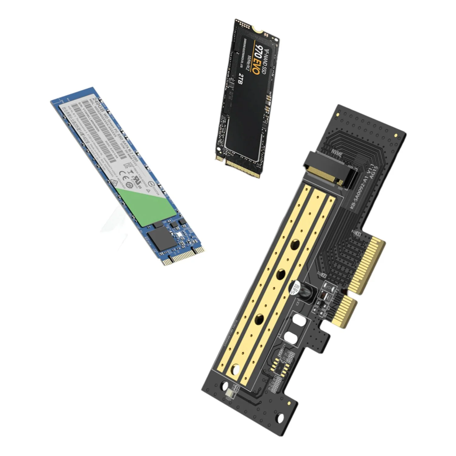 UGREEN CM302 M.2 NVME to PCI-E3.0X4 Express Card - Image 2