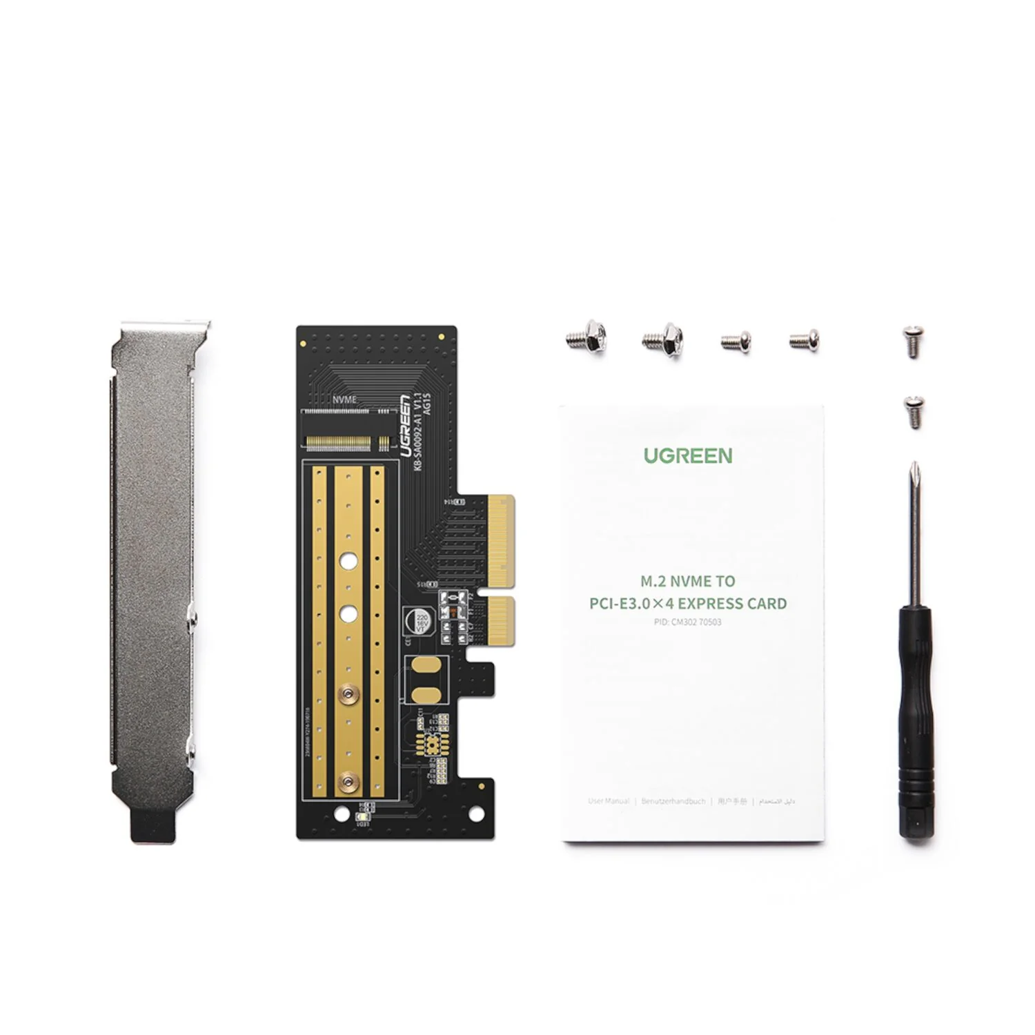 UGREEN CM302 M.2 NVME to PCI-E3.0X4 Express Card - Image 3