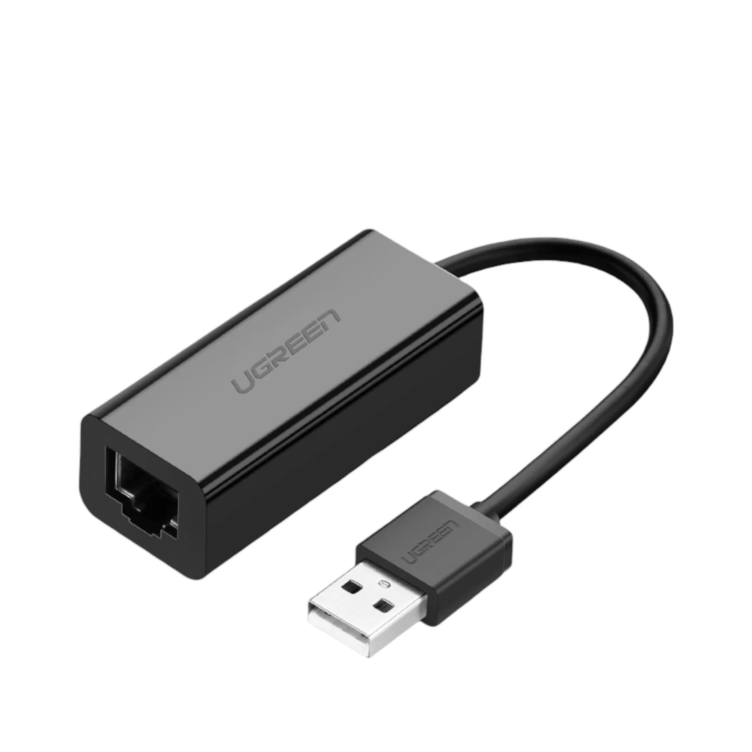 UGREEN CR110 Ethernet Adapter | USB 2.0 to RJ45 - Black - Image 5