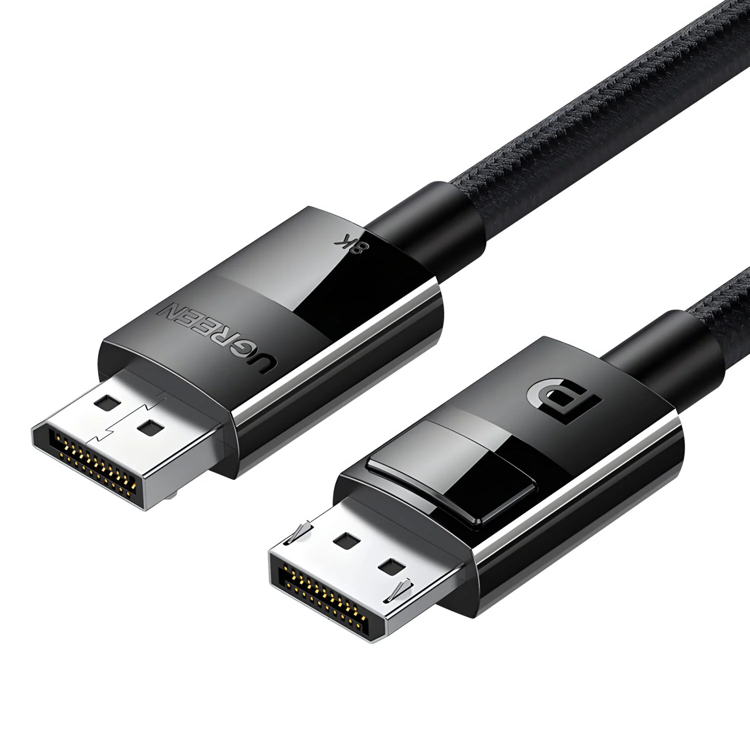 UGREEN DP114 8K DisplayPort Male to Male Braided Cable 2m - Image 4
